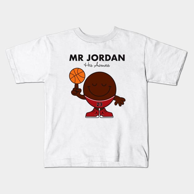 Mr Jordan Kids T-Shirt by Woah_Jonny